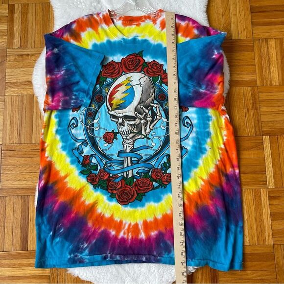 GREATFUL DEAD Tie Dye Classic Skull T-Shirt Size Xlarge - Picture 7 of 7